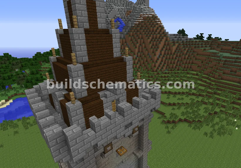 Medieval Tower Structure — view 2
