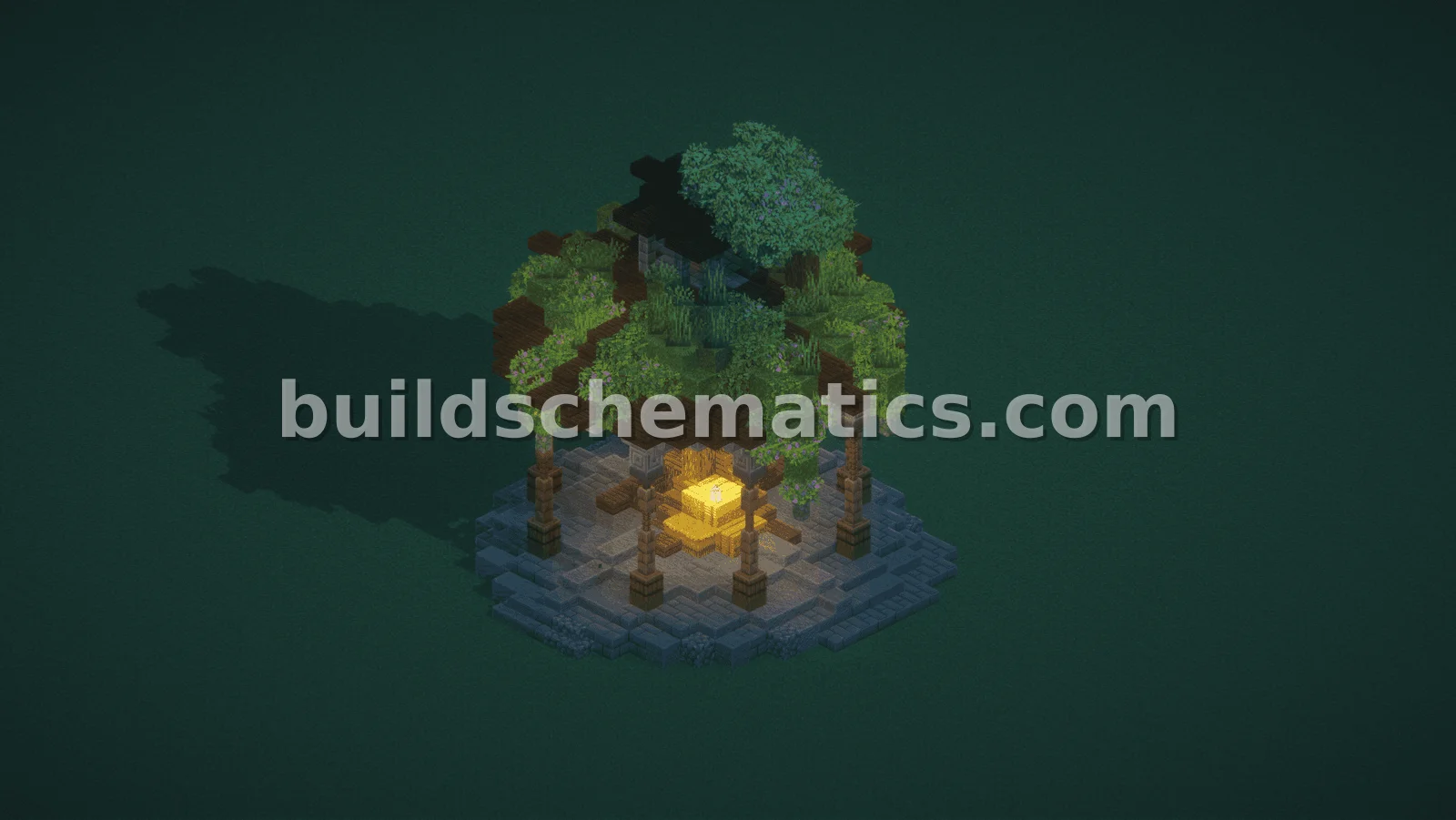 Cozy Rustic Medieval Arbor — view 3