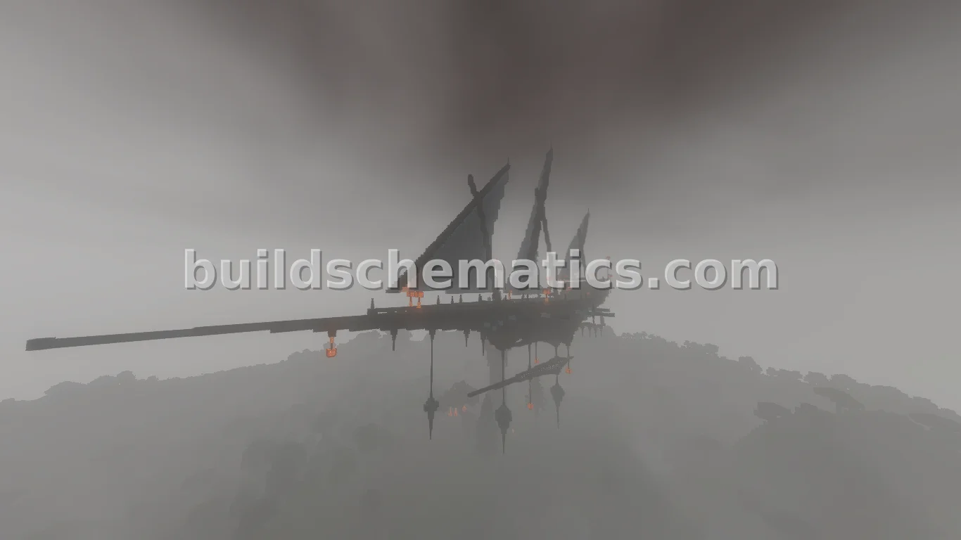 Sky Wanderer Flying Ship — view 3