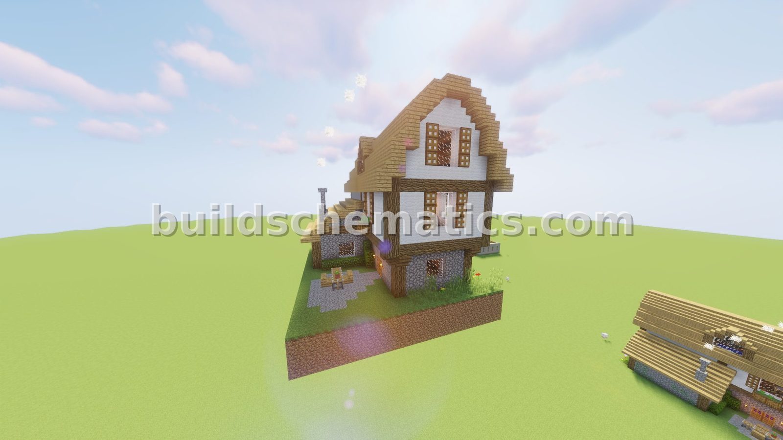 Classic Minecraft Rural Home — view 4