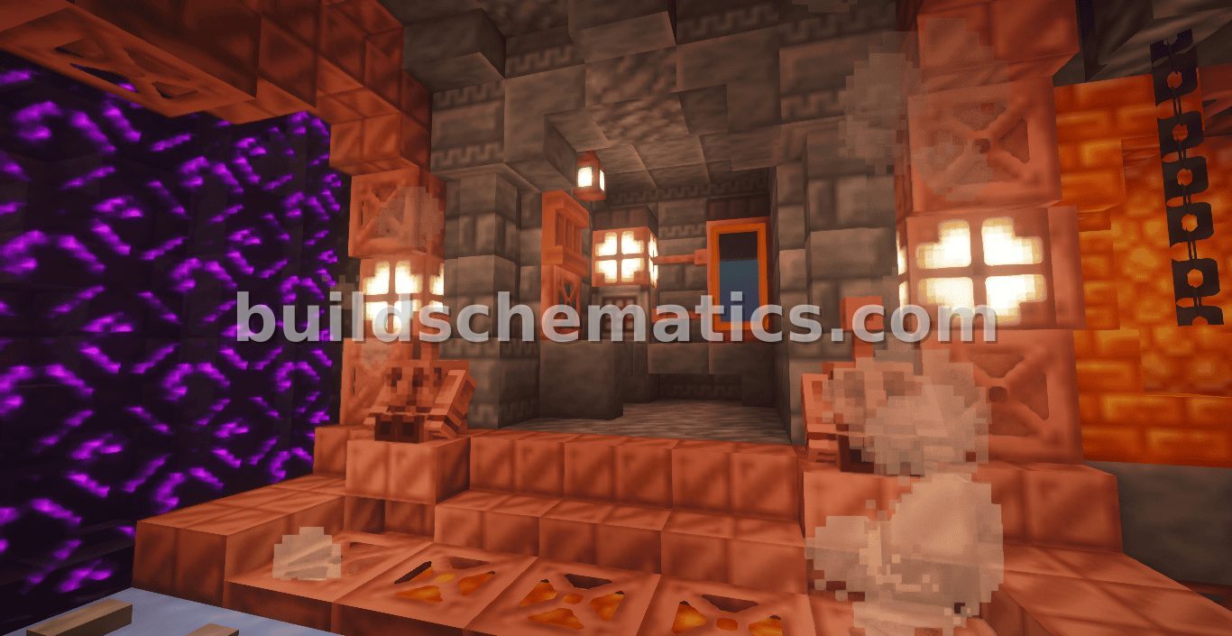 Nether Steampunk Tunnel Connector — view 5