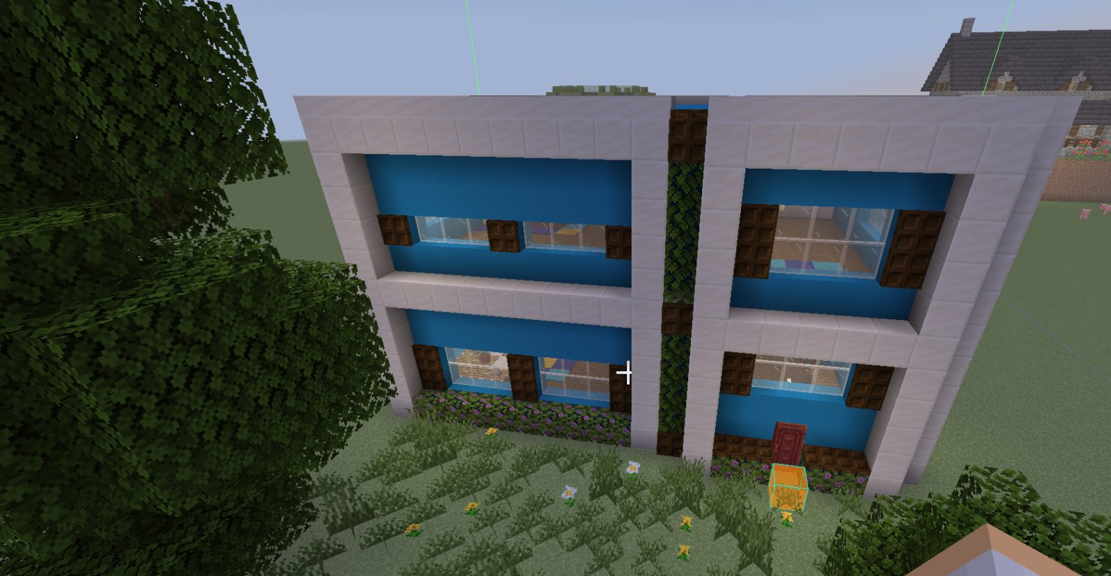 Modern Blue House