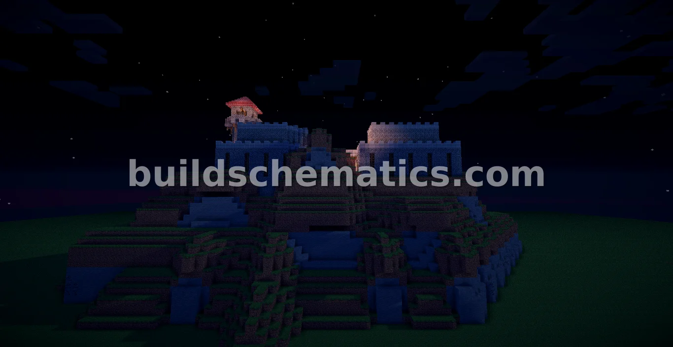 Large Medieval Castle for Server Spawn — view 2