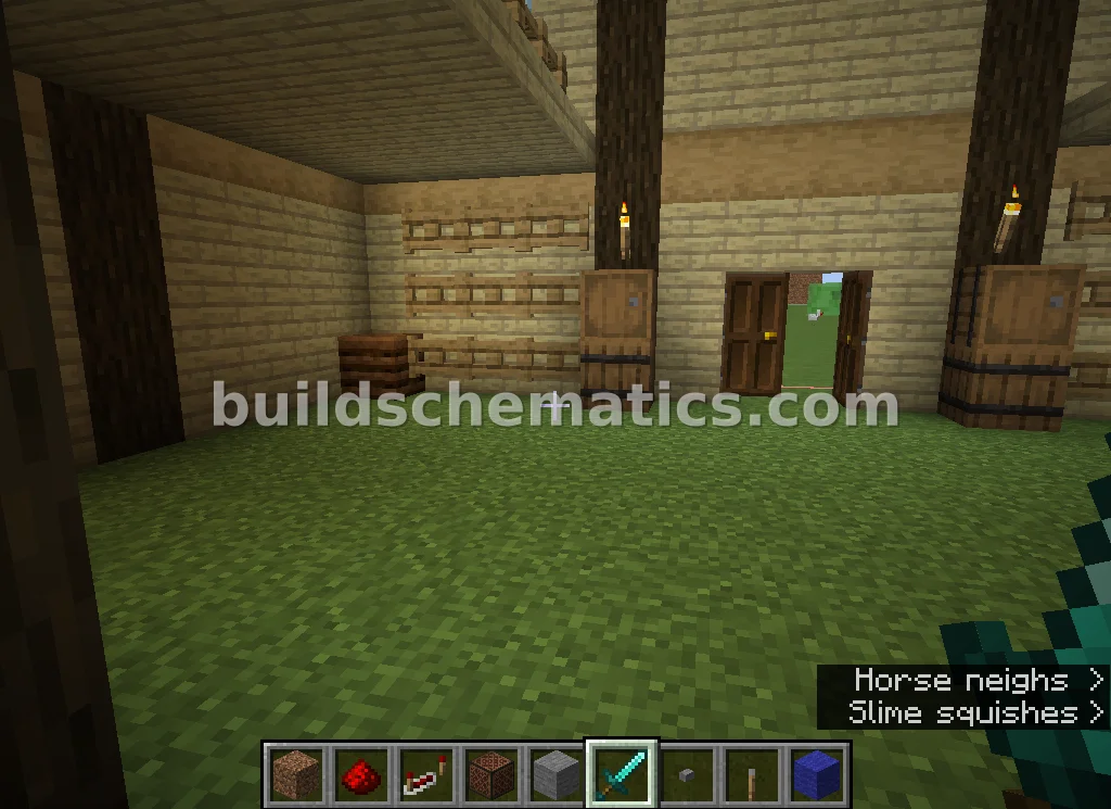 Medium Horse Barn — view 3