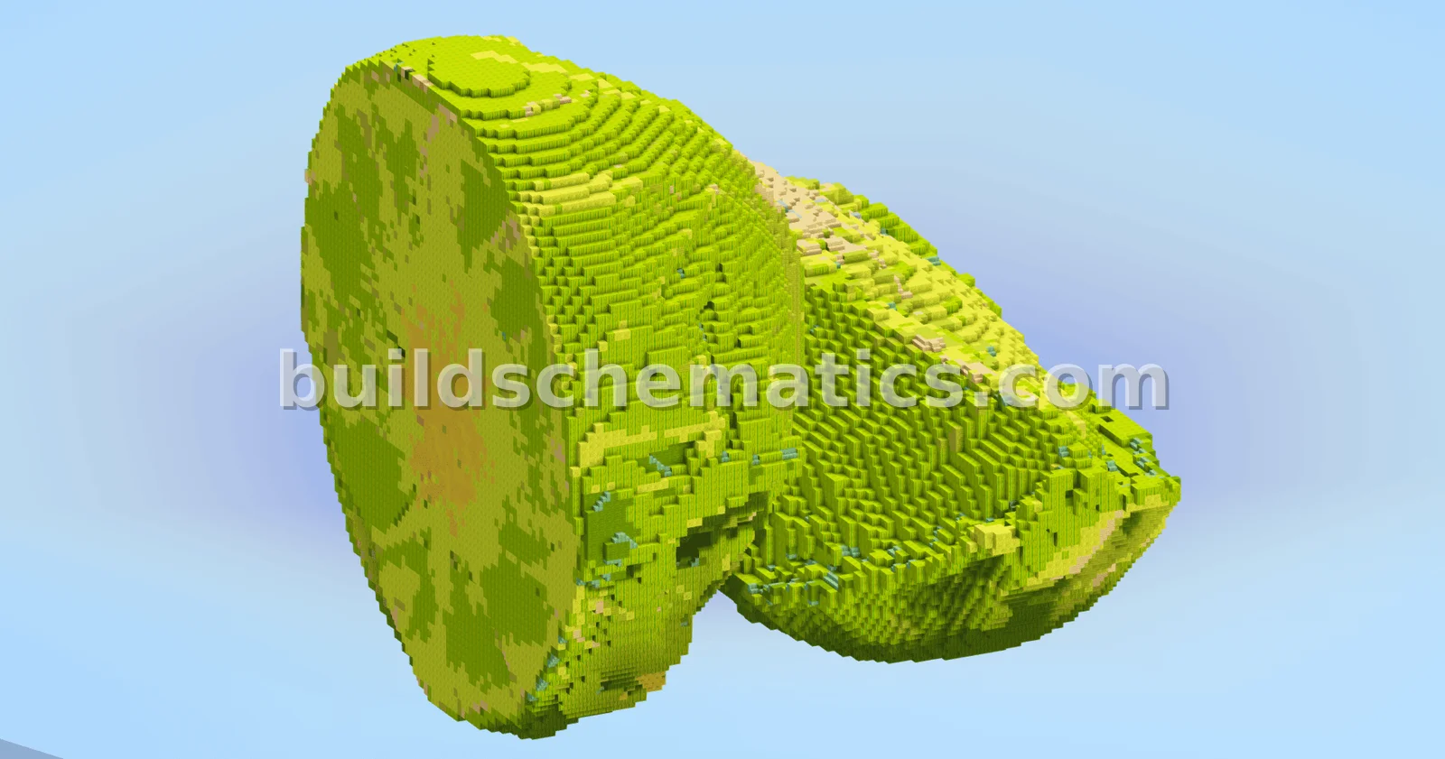 Cabbage Block Decoration