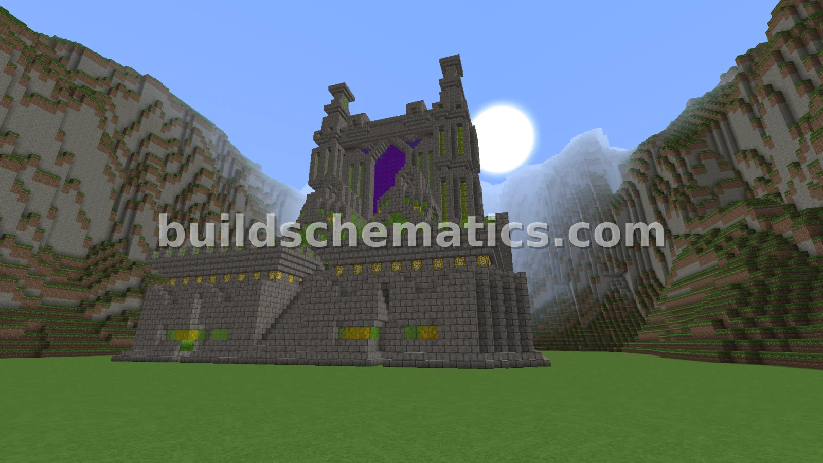 Nether and Ender Portal Hub with Workstation