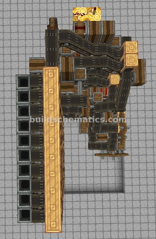 Belt-Driven Giant Oven Structure — view 2