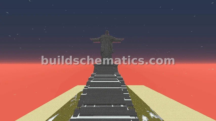 Ancient Jesus Statue — view 2