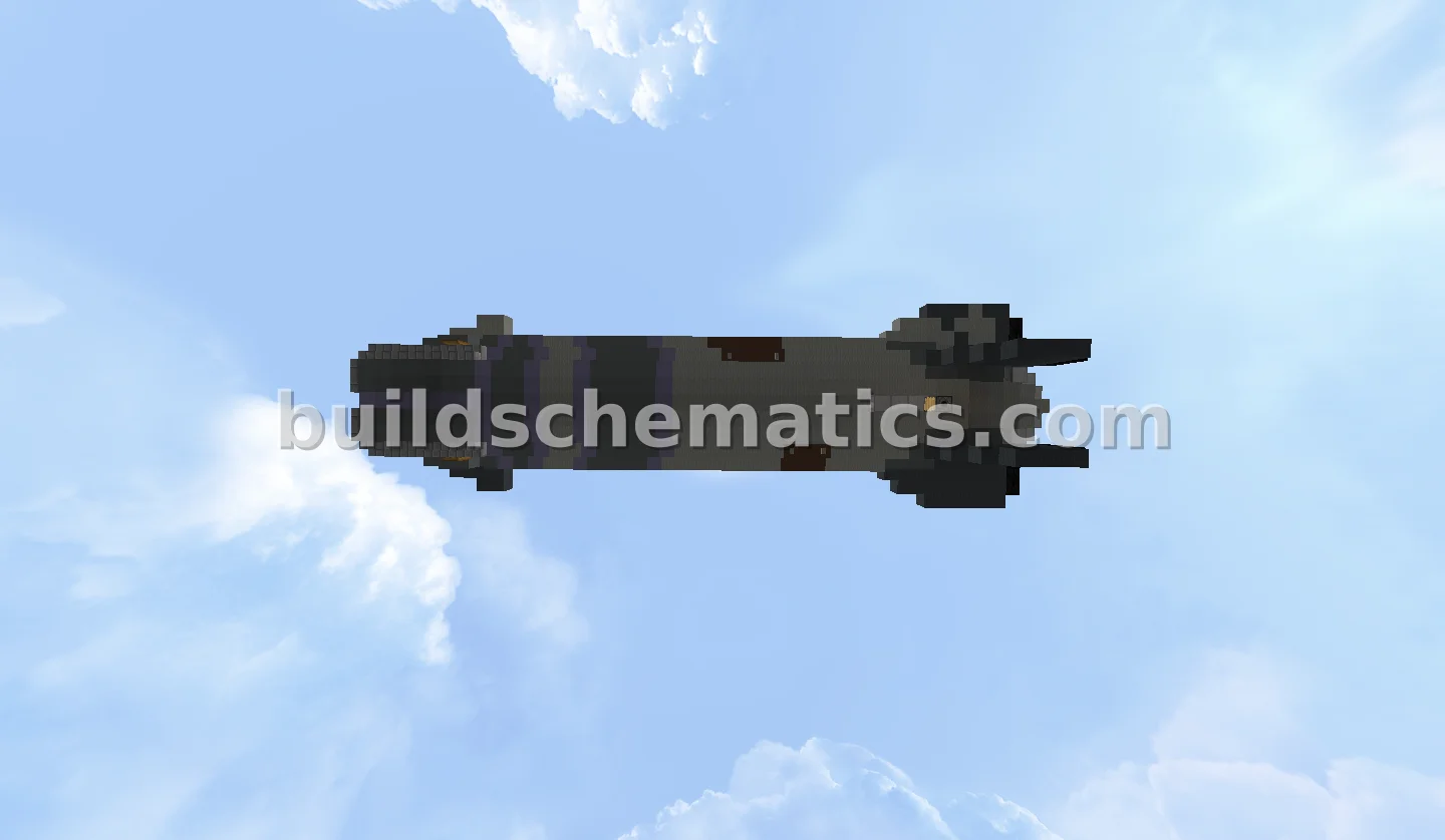 Silver Slug Airship Vehicle — view 3