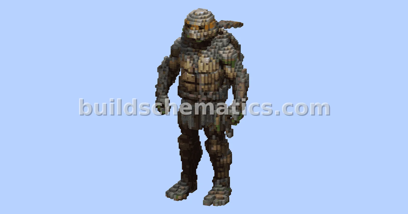 Orange Ninja Turtle Build