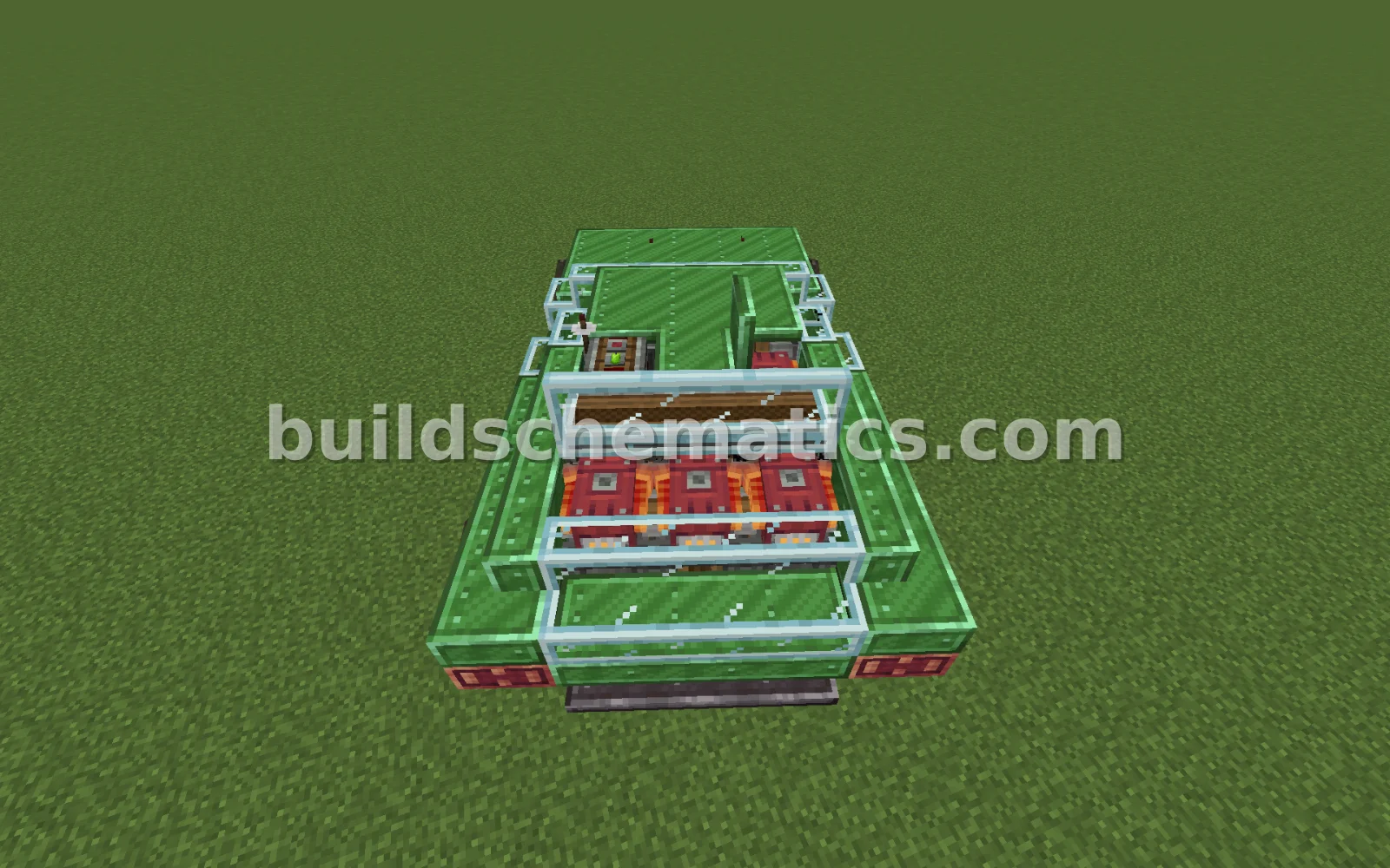 Compact Green Car — view 3