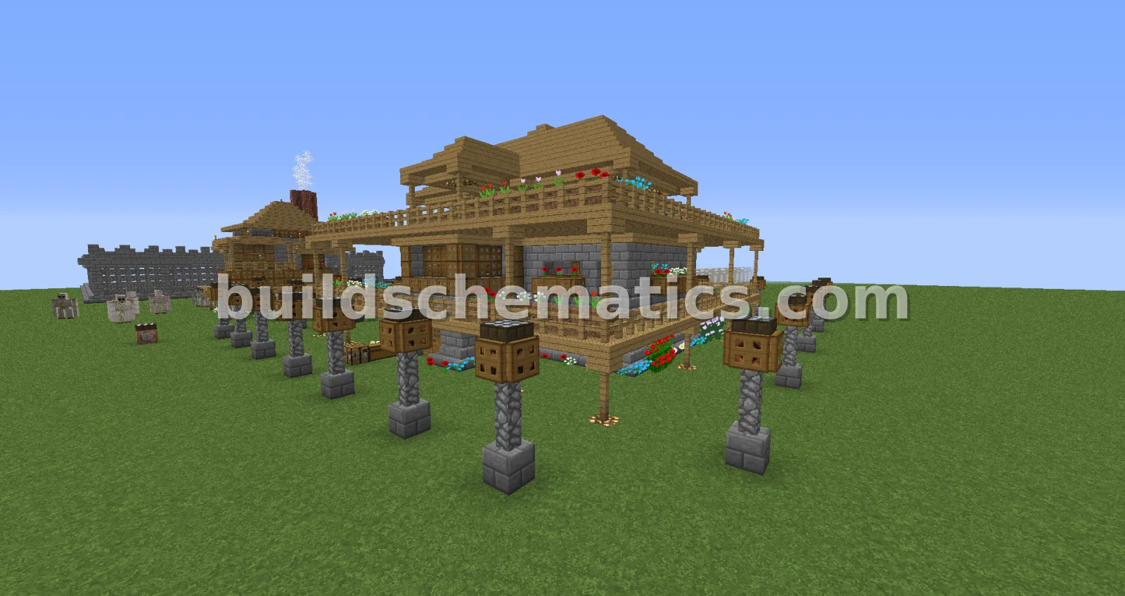 Terraced Wooden House — view 2