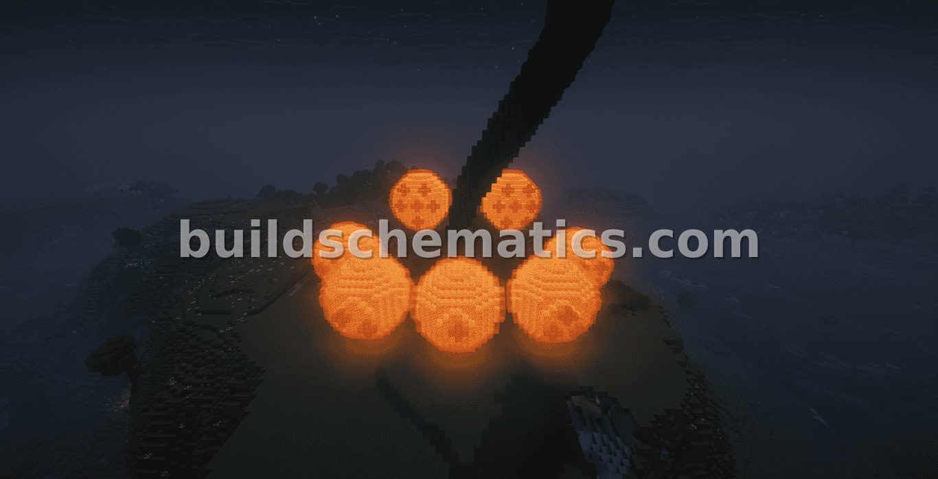 Dragon Ball Shenron Minecraft Statue Build — view 5