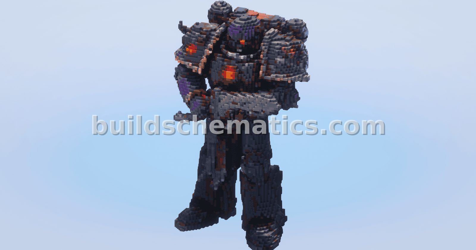 Sci-Fi Space Marine Statue