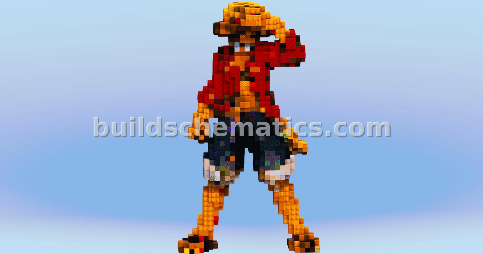 One Piece Luffy Statue
