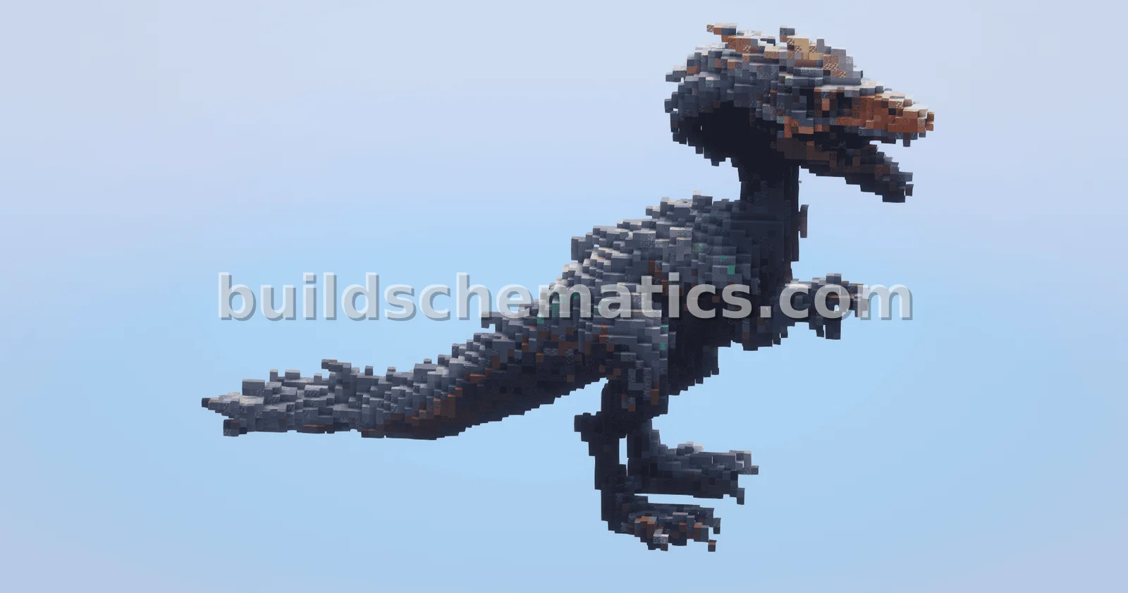 Feathered Dinosaur Statue