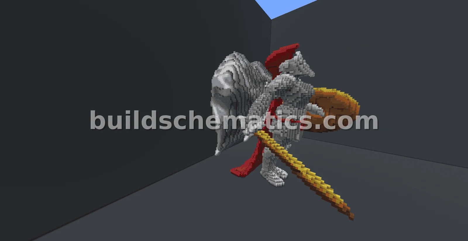 Celestial Warrior Statue — view 2