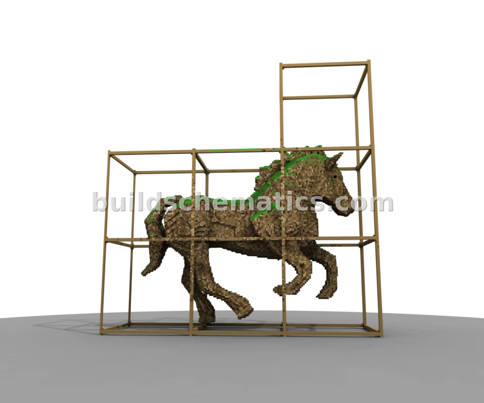 Giant Trojan Horse Structure — view 3