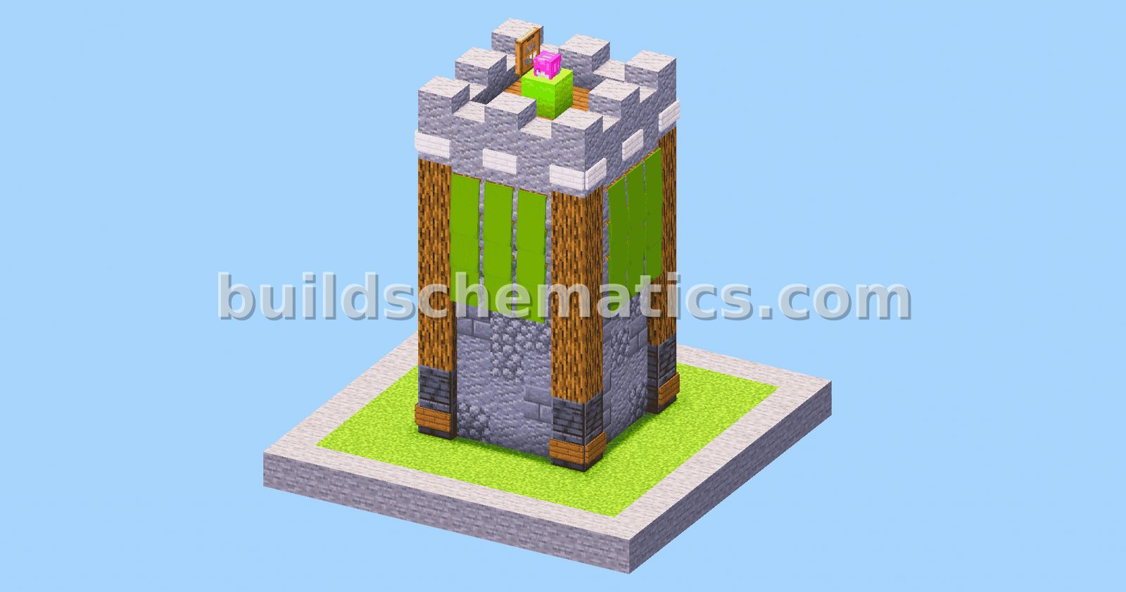 Clash of Clans Archer Tower – Medieval Style