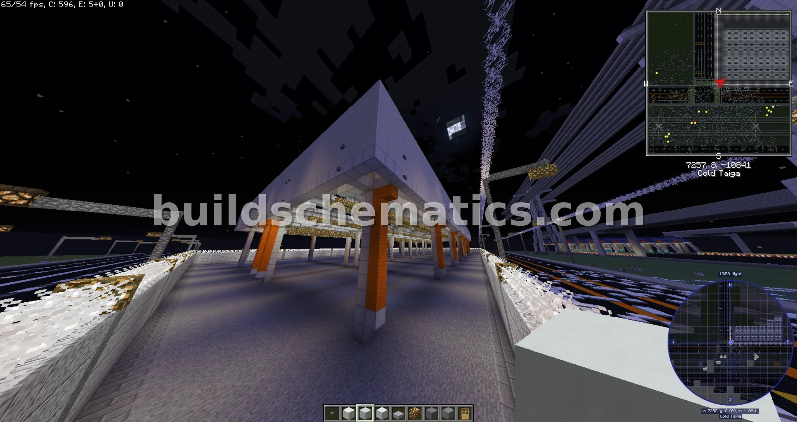 Massive Storage Warehouse Structure — view 4