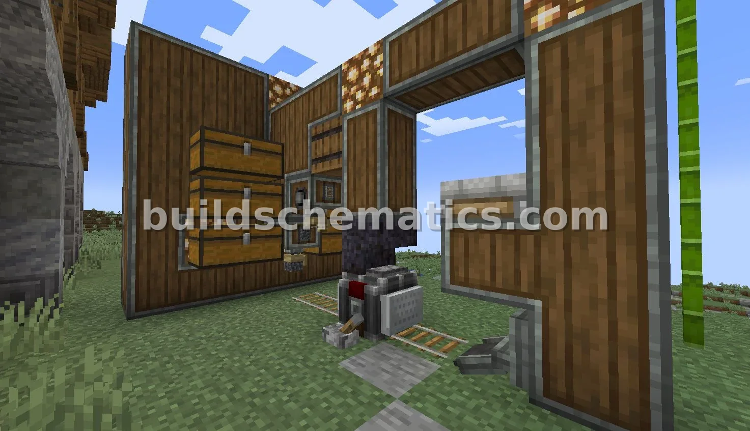 Compact 7x7 Drill Contraption
