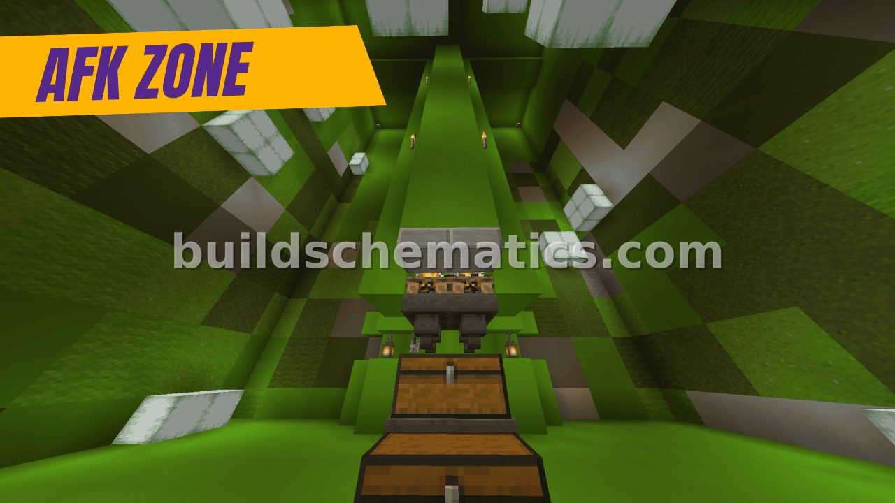 Giant Creeper Shaped Mob Farm — view 5