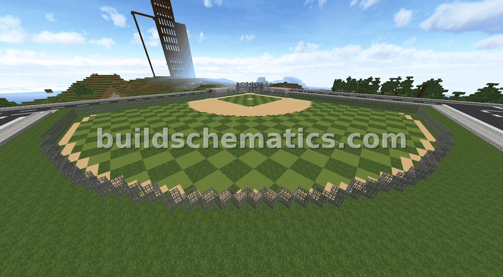 Baseball Stadium — view 3