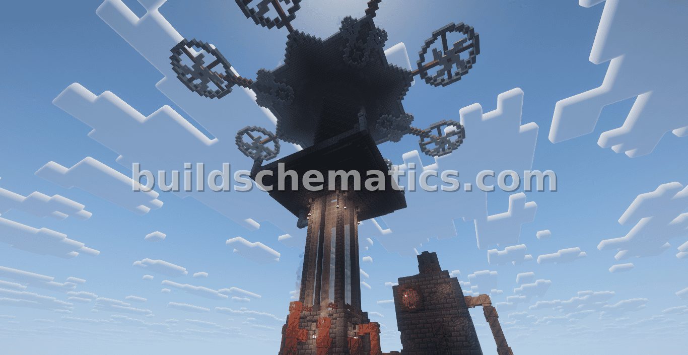 Steampunk Mob Farm with Sorting — view 5