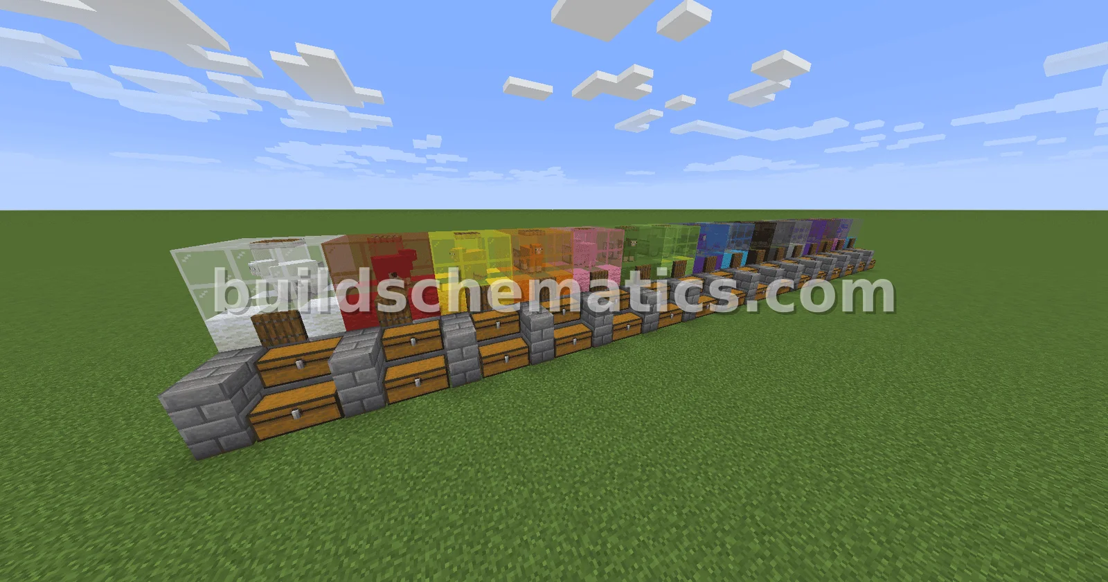 Minecraft Wool Farm