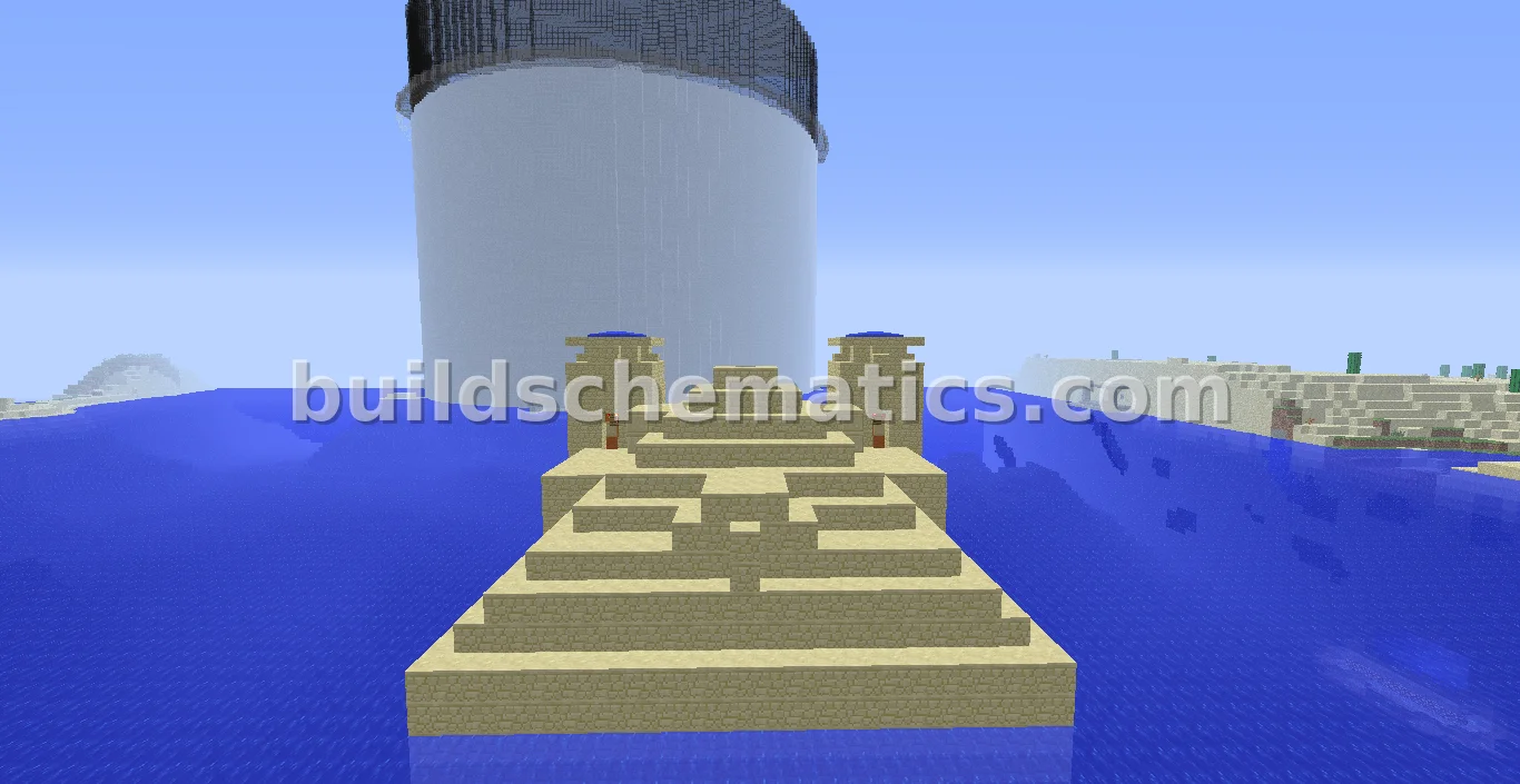 Small Water Temple Structure — view 3