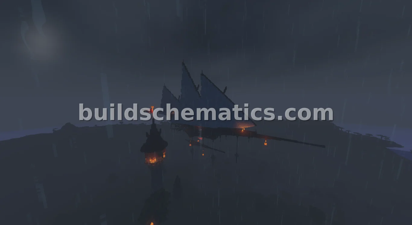 Sky Wanderer Flying Ship — view 4