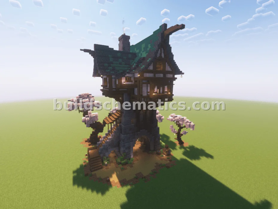 Large Create Mod House with Base Features
