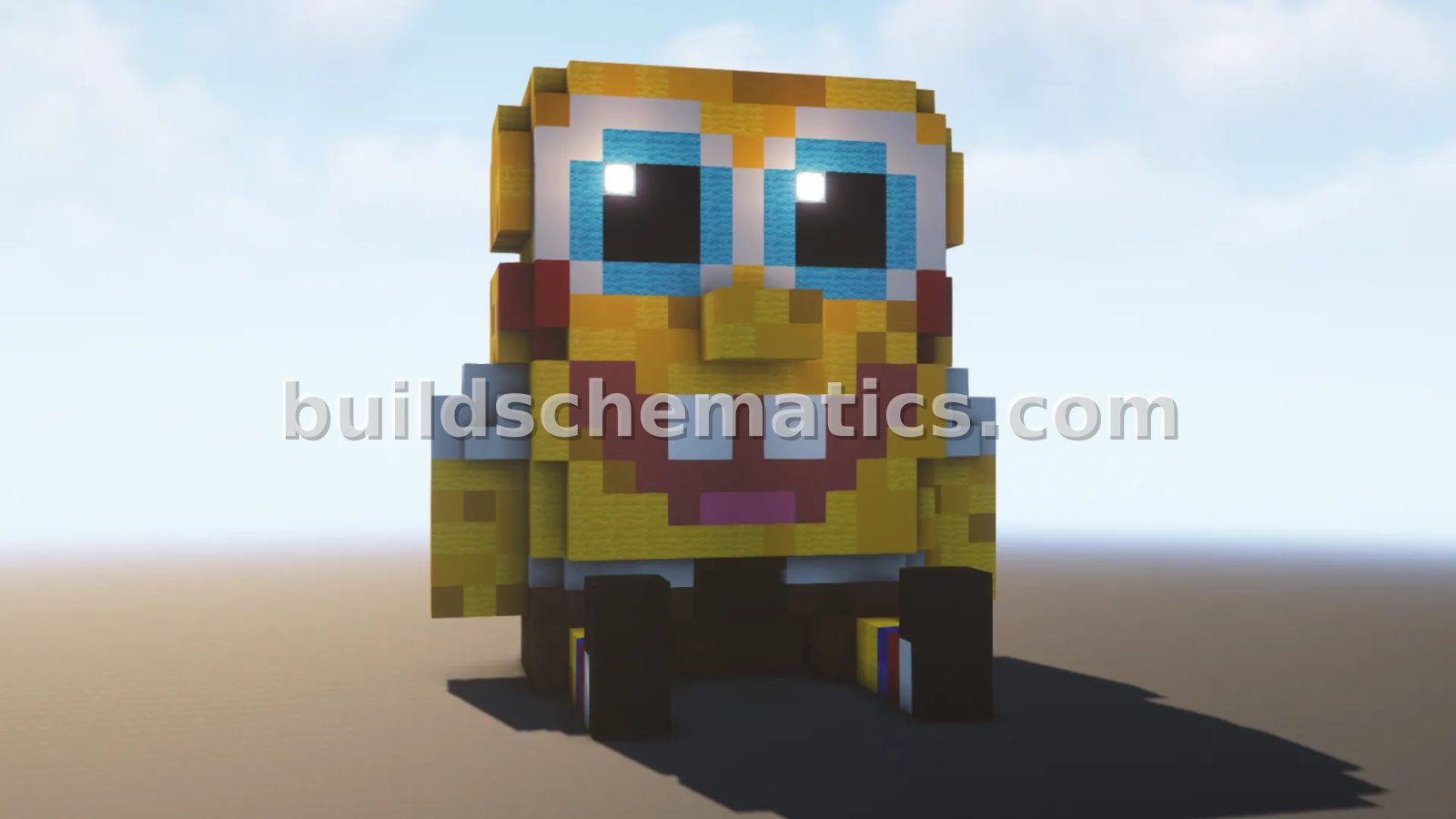 Giant SpongeBob SquarePants Statue