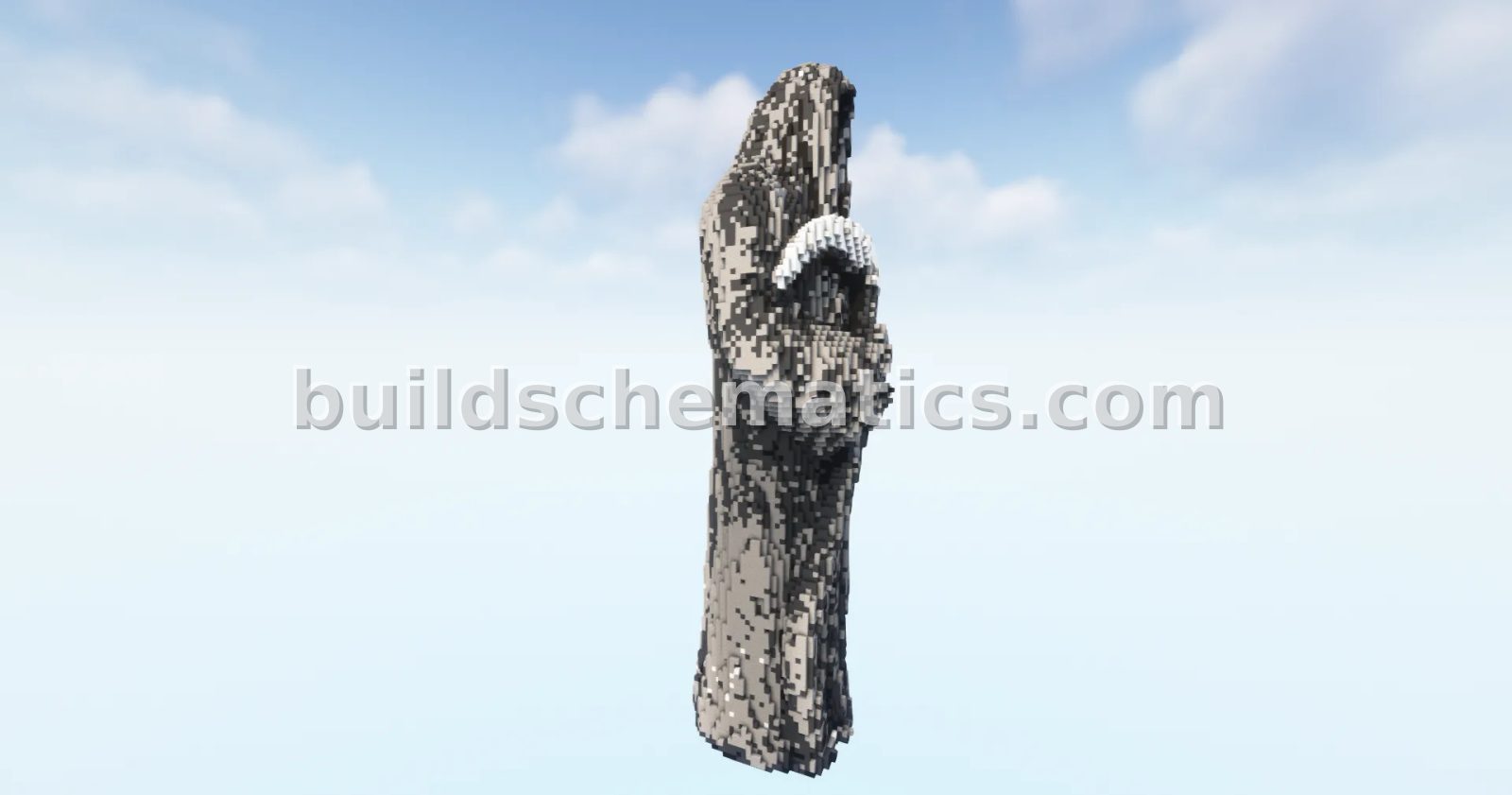 Reaper 4 Statue Minecraft Build