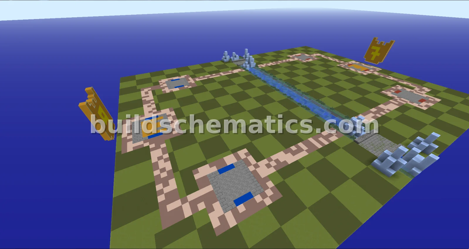 Clash Royale Arena Map