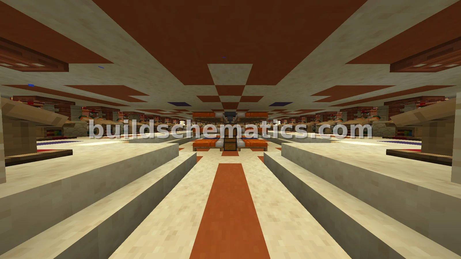 Desert Temple Iron Farm and Trading Hall — view 5