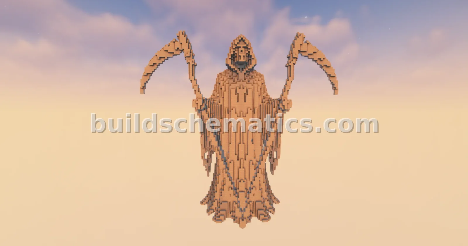 Grim Reaper Statue — view 2
