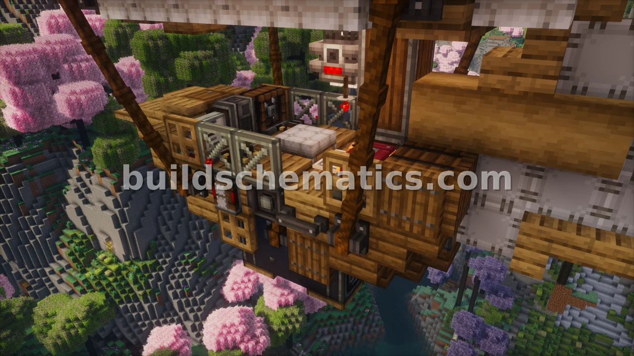 Starter Airship With Cargo Storage — view 3