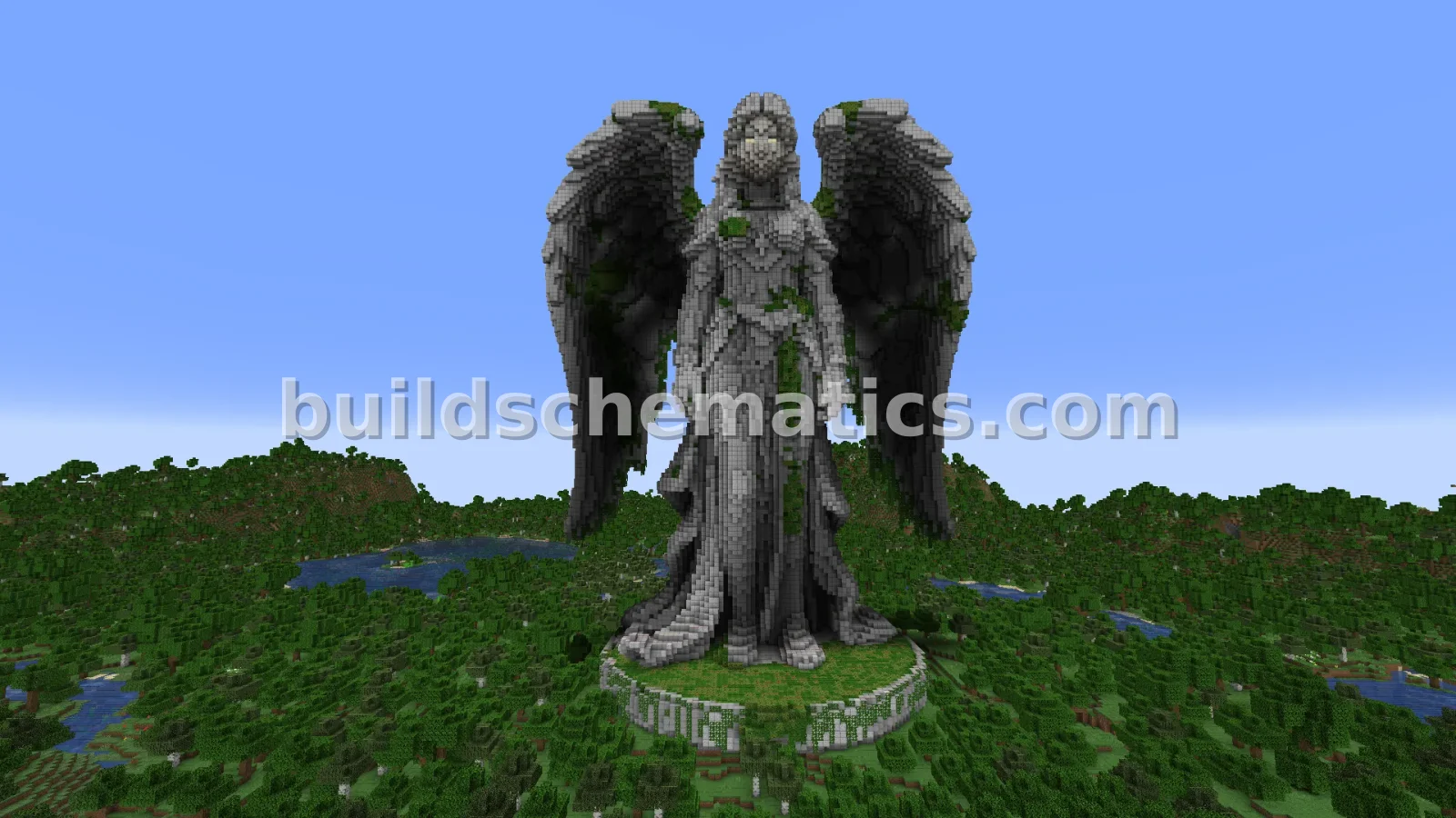 Ancient Angel Statue Build — view 5