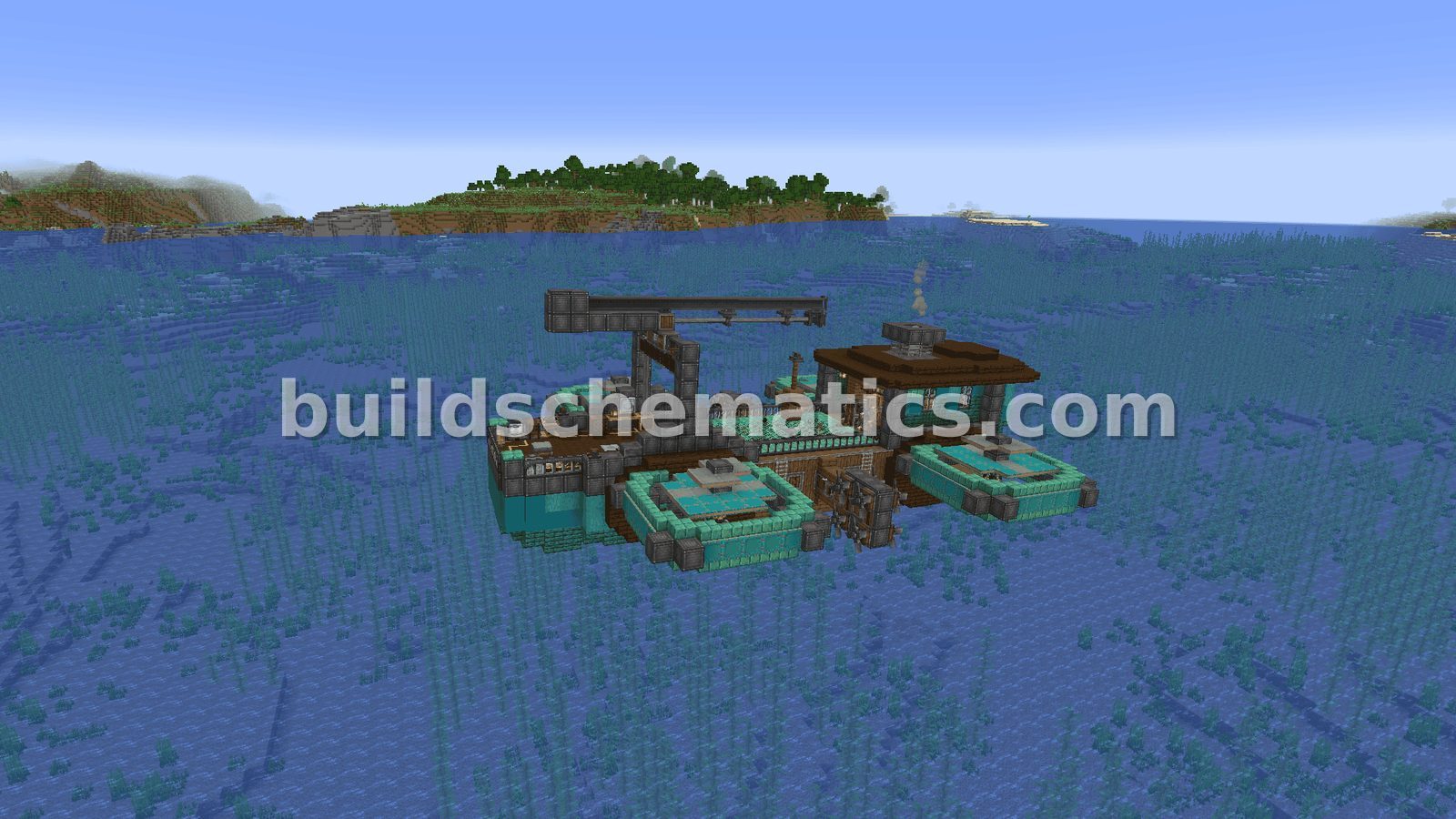 Flying Drone Boat Hybrid Vehicle — view 3
