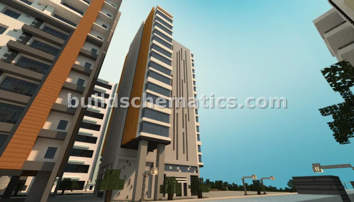 Modern City Building - Medium Scale — view 2