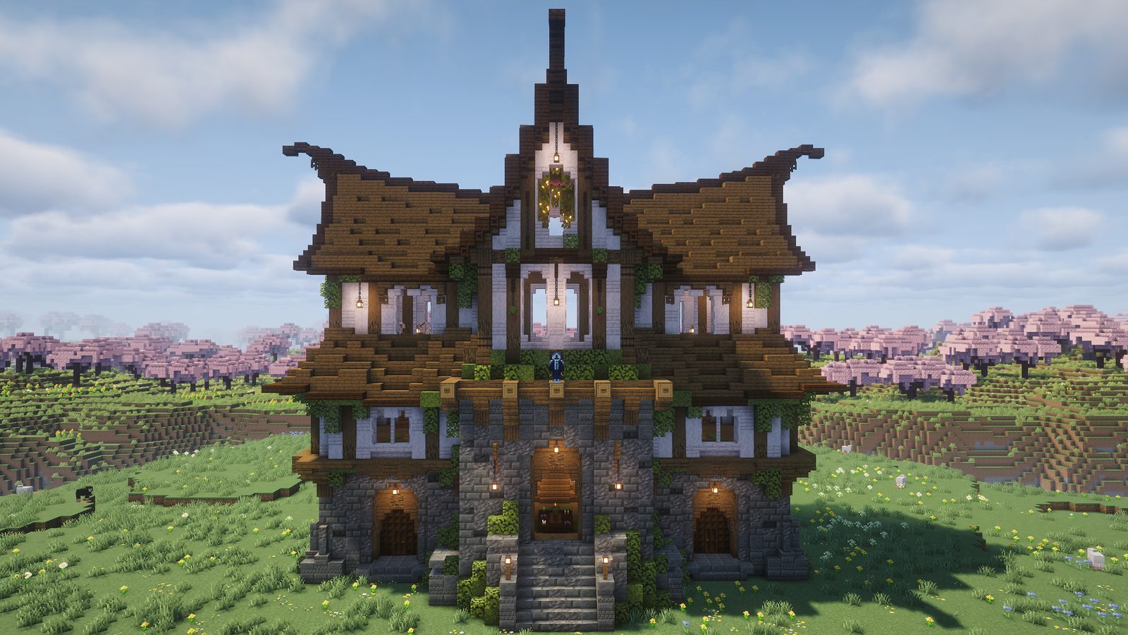 Ancient Overgrown Stone Manor