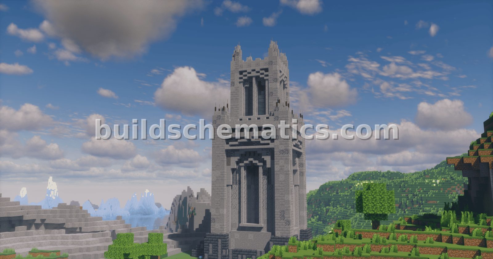 Small Gothic Fort Structure — view 3