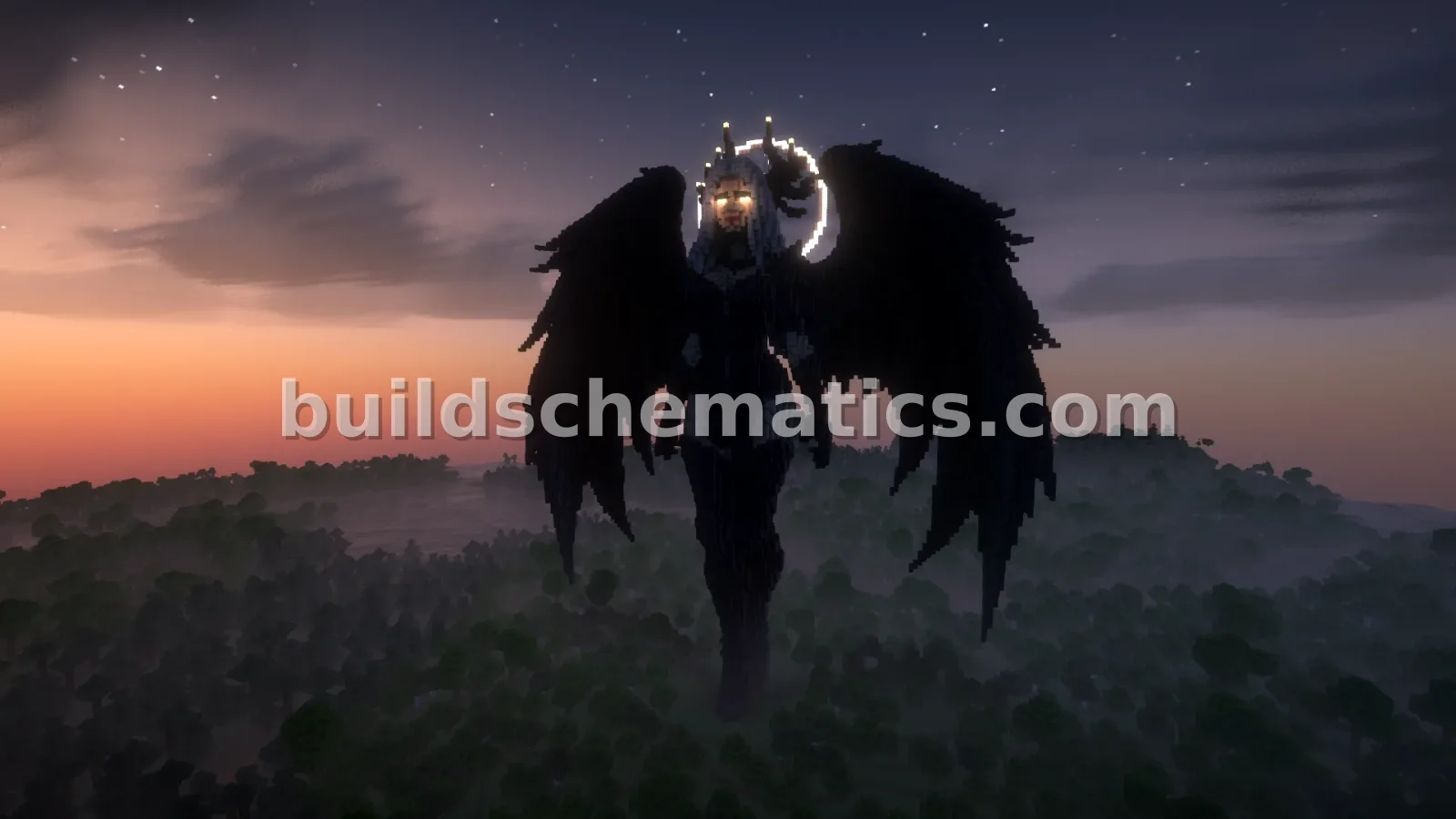 Lilith Angel Statue Build — view 2