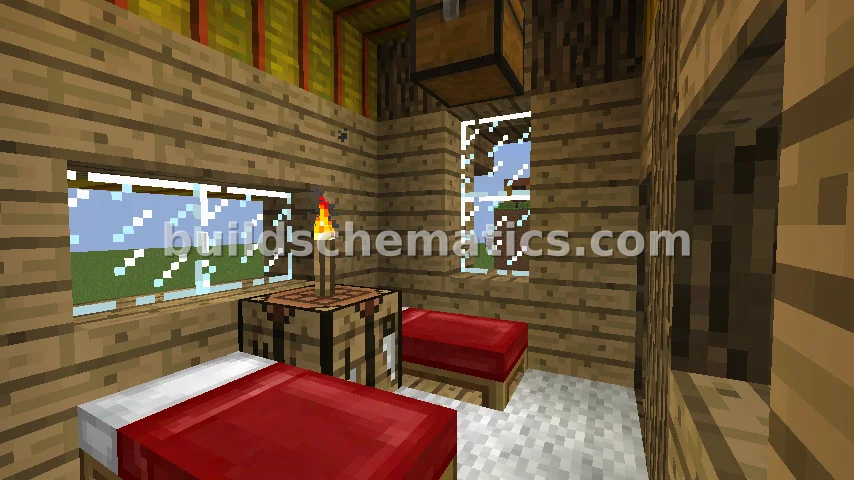 Rustic Village Shop with Player Quarters — view 3