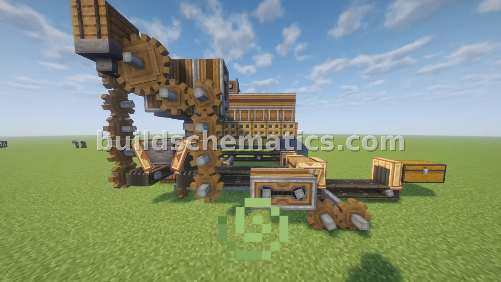 Create Ore Processing Machine — view 3