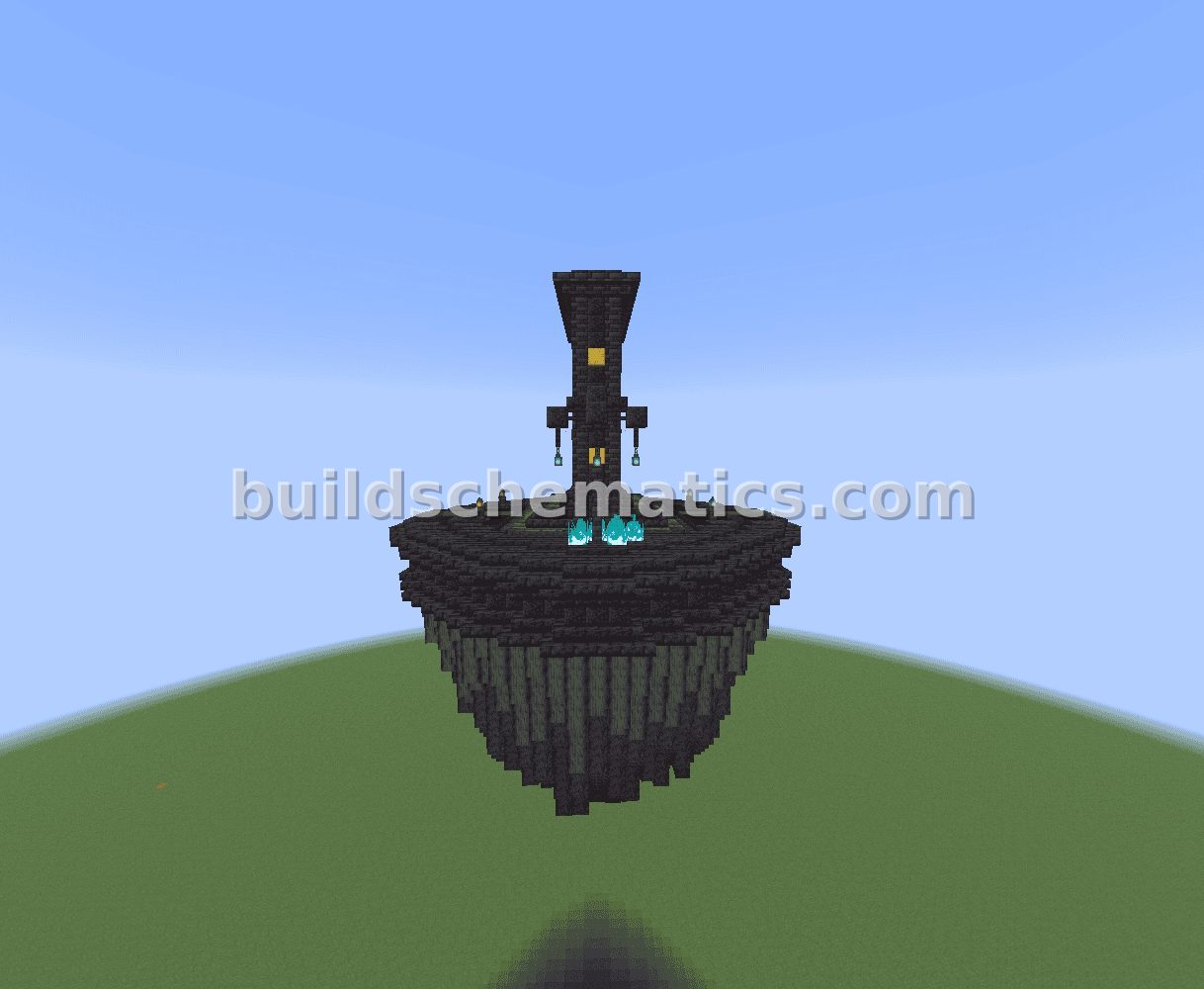 Floating Nether Portal Decoration — view 5