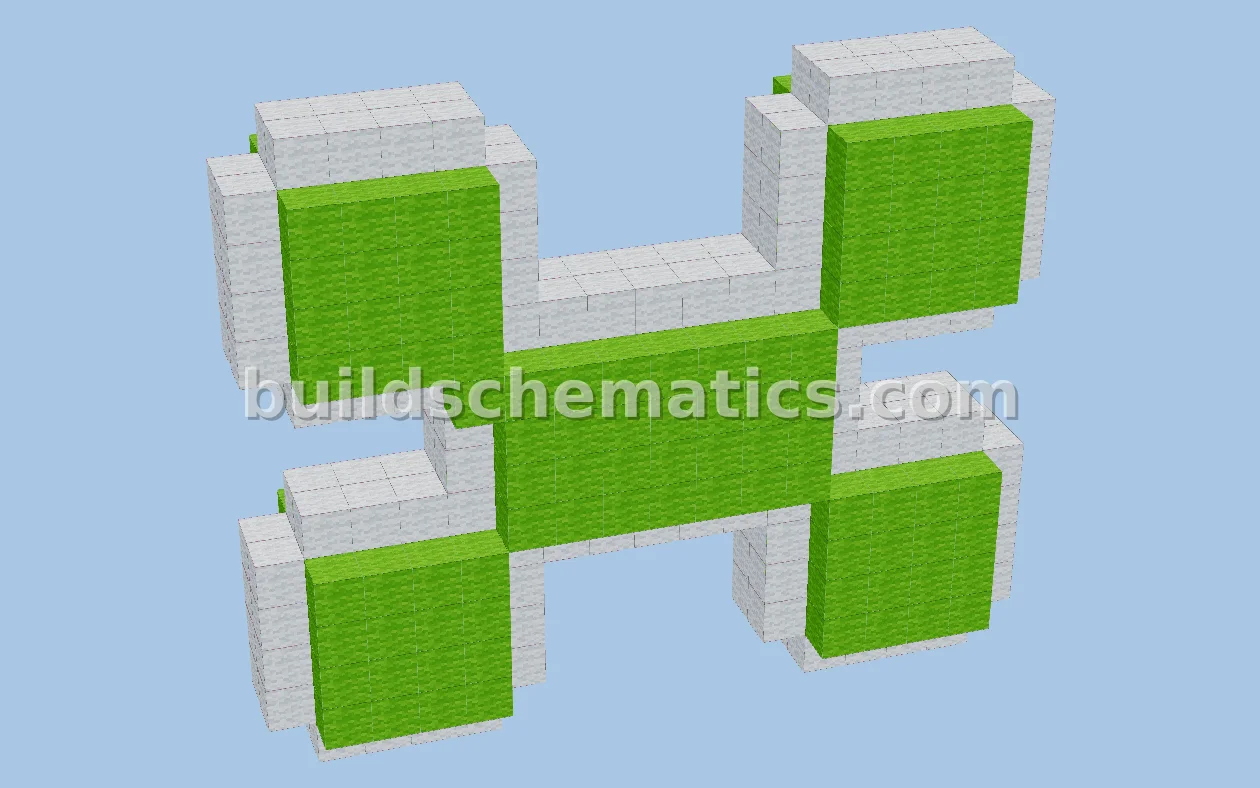 Asterisk Statue - Minecraft English Alphabet Collection