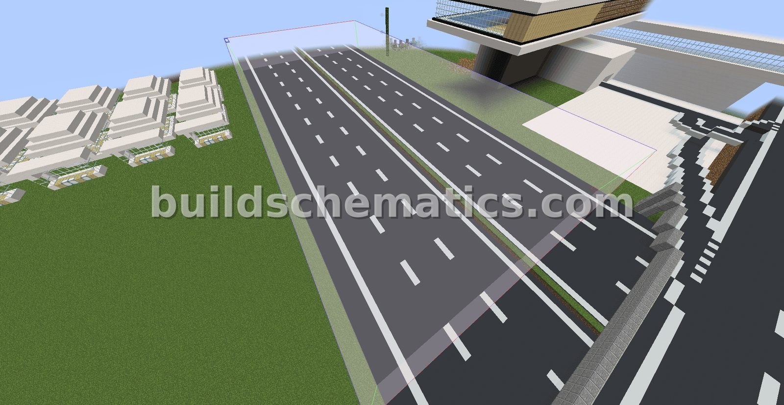 Three Lane Highway Structure