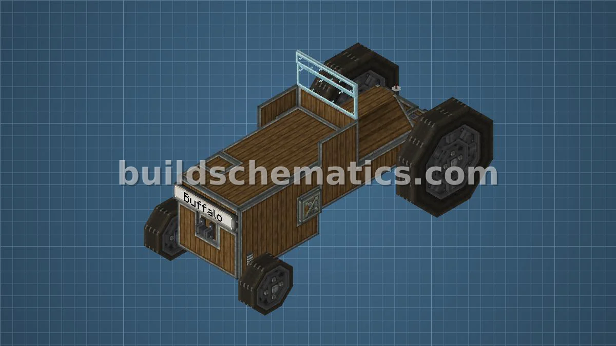 Buffalo Tractor With Integrated Base — view 4